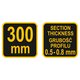 Profilzange 300 mm Typ 04301