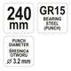 Blech Loch Zange Ø 3,2mm Typ YT-51320