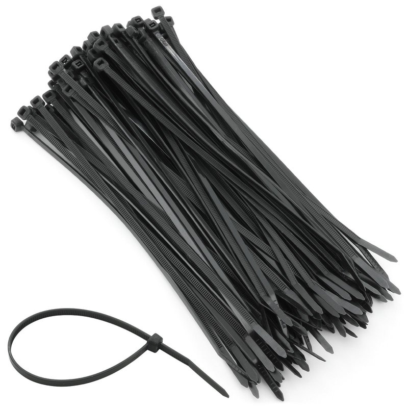 1000x Kabelbinder 200 mm x 3,6 mm schwarz Typ 7019