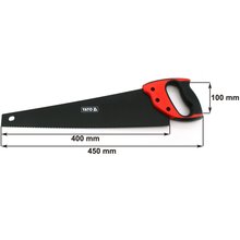 Fuchsschwanz mit PTFE- Beschichtung 400 mm YT-3106