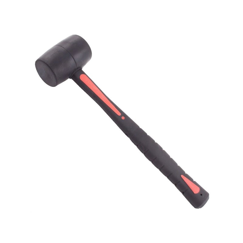Gummihammer mit Fiberglasstiel 440 g YT-4594