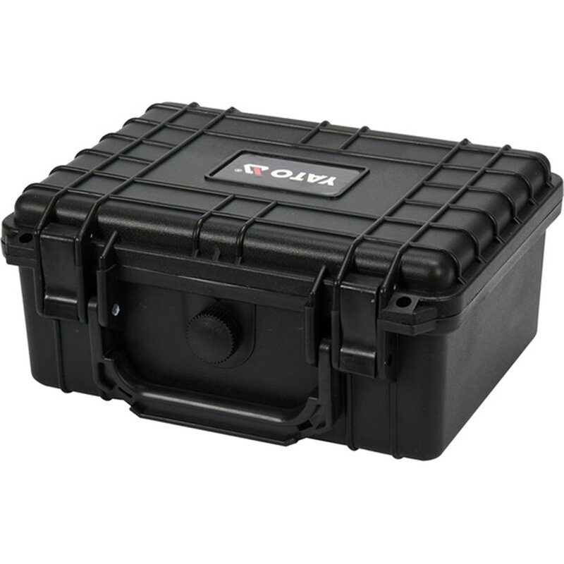 Koffer Black YT-08904 | 470x357x176 mm | Outdoor-Koffer Werkzeugkoffer