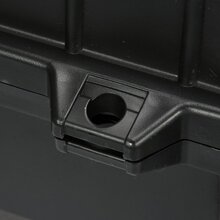 Koffer Black YT-08904 | 470x357x176 mm | Outdoor-Koffer Werkzeugkoffer