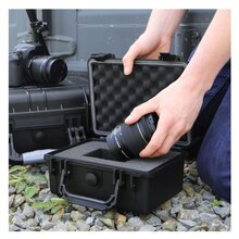 Koffer Black YT-08904 | 470x357x176 mm | Outdoor-Koffer Werkzeugkoffer