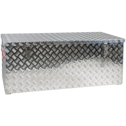 Riffelblech-Box Alu 312 Liter ALUT312 L1272 x B 525 x H 515 mm