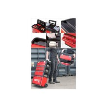 Werkzeug-Trolley mit 4 Modulen YT-09102 + YT-09107