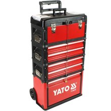 Werkzeug-Trolley mit 4 Modulen YT-09101 + YT-09107