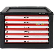 Werkzeugkasten mit 6 Schubladen abschließbar YT-09155