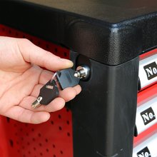 Werkzeugkasten mit 6 Schubladen abschliebar YT-09155
