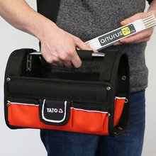 Werkzeugtasche mit 9 Fcher 30,5 x 19 x 22 cm YT-74371