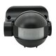 Bewegungsmelder Schwarz IP44 180° 12 m Typ 83120