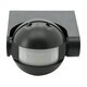 Bewegungsmelder Schwarz IP44 180° 12 m Typ 83120