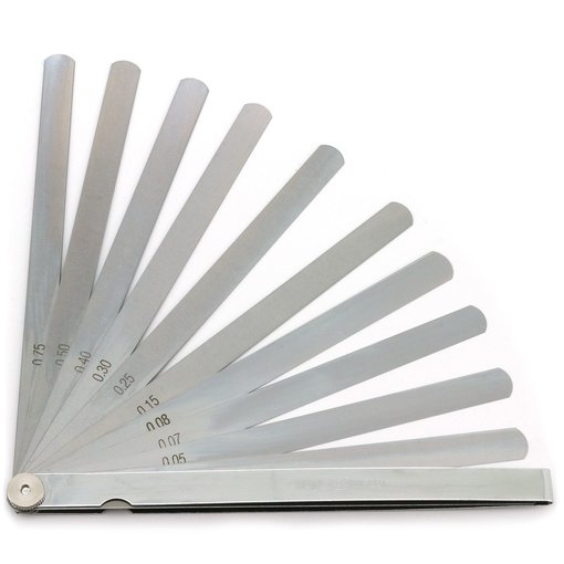 Fhlerlehre 200 mm 17 Lehrenbltter YT-7221