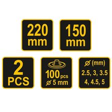 Zangen Set mit 100 sen Typ 43603