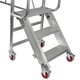 Profi Aluminium-Gerüst mit Treppe klappbar 178X74 cm 178SKT