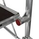 Profi Aluminium-Gerüst mit Treppe klappbar 178X74 cm 178SKT