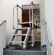 Profi Aluminium-Gerüst mit Treppe klappbar 178X74 cm 178SKT