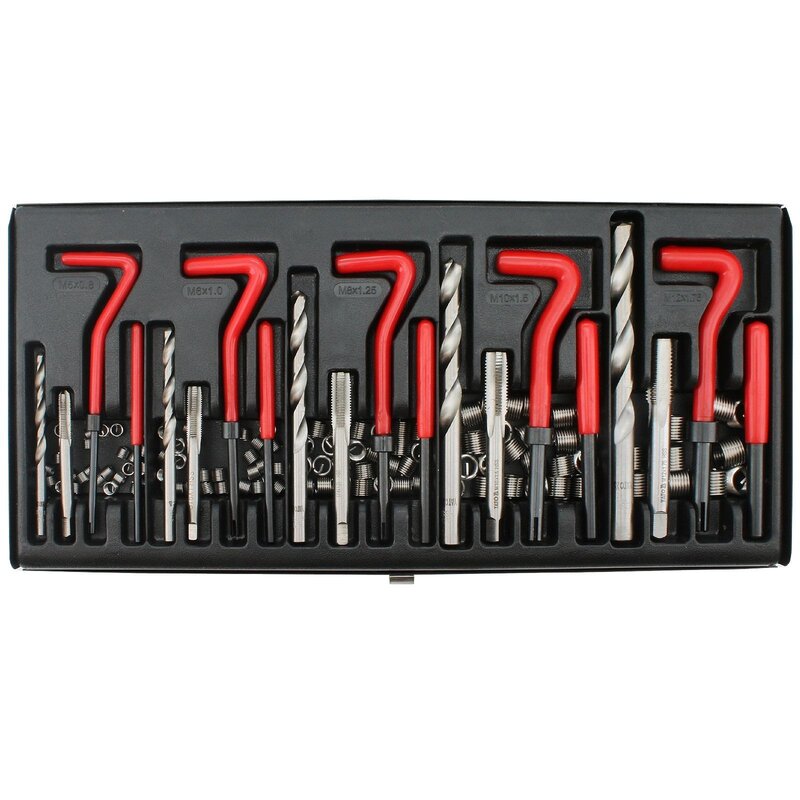 30-teiliges M6 Gewinde-Reparatur-Set Für Auto-Repa Produktbild-Vorschau 3