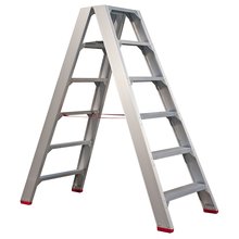 Bockleiter Aluminium 6 Stufen 41TSS206