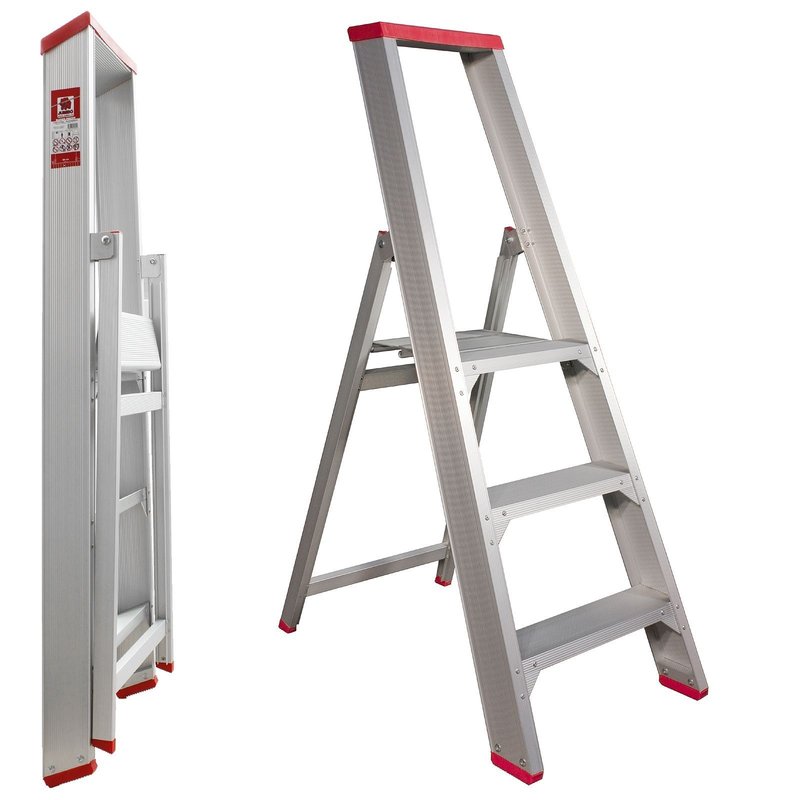 Aluminium Leiter 3 Stufen 41TSE103