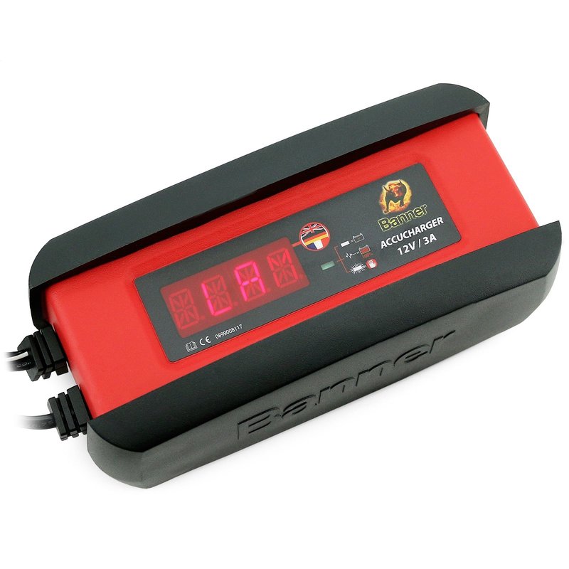 Automatisches Batterieladegert 12 Volt 3 Ampere Typ 1240000030