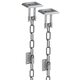 2 x Paar BASI® Gitterrostsicherung für Kellerschächte GS70 Typ 1620-0070