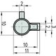 3 x BASI® Schlüssellochsperrer GL 2 Schlüssel SS12 Typ 9000-1201