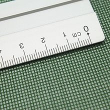Anhnger- und Containernetz ca. 200 g/m  Monofilgewebe grn mit sen