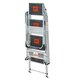 Klapptrittleiter Aluminium 2 - 5 Stufen "Little Giant" veschiedene Größen