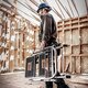 Klapptrittleiter Aluminium 2 - 5 Stufen "Little Giant" veschiedene Größen