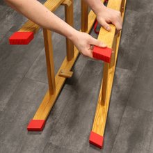 Kunststofffuss fr Holzleiter 4 Stck 48AWFODL