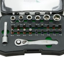 Bit-Set 26-teilig mit Ratsche Typ 02078
