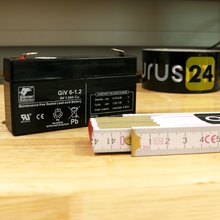 Batterie Stand by Bull 6 Volt 1,2Ah GiV 06-1.2