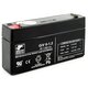Batterie Stand by Bull 6 Volt 1,2Ah GiV 06-1.2