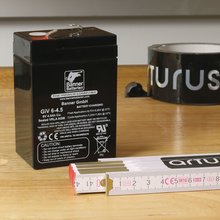 Batterie Stand by Bull 6 Volt 4,5 Ah GIV 06-4.5