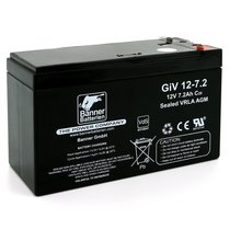 Batterie Stand by Bull 12 Volt 7,2 Ah GIV 12-7.2