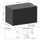 Batterie Stand by Bull 12 Volt 7,2 Ah GIV 12-7.2