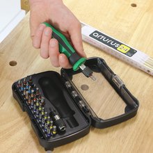 Bit-Sortiment 32-teilig mit Handhalter Typ 02076