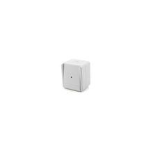 Taster 1-Polig + Kontrollleuchte wei IP44 10A 250V SF11PWTI