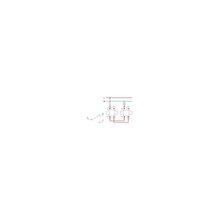 Wechsel Schalter +  Kontrollleuchte grau IP44 10AX 250V SF60GYTI