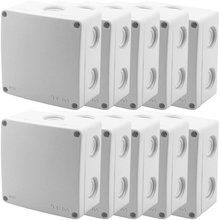 10 x Abzweigdose wei IP55 ND01 AF20PW