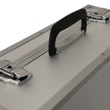 Aluminium Koffer Silber mit Schaumstoffeinlage (LxBxH) 450 x 320 x 175 mm