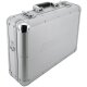 Aluminium Koffer Silber mit Werkzeughalter (LxBxH) 43 x 33 x 14 cm