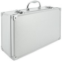 Aluminium Koffer Silber Leer (LxBxH) 353 x 202 x125 mm