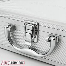 Alu Koffer versch. Farben mit Schaumstoffeinlage (LxBxH) 26x21x 8 cm