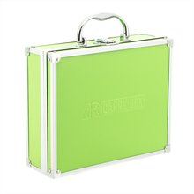 Aluminium Koffer Box verschiedene Farben mit Schaumstoffeinlage (LxBxH) 260 x 210 x 80 mm