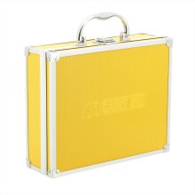 ECI Alu Koffer (LxBxH) 26x21x8 cm versch. Farben mit Schaumstoffeinlage