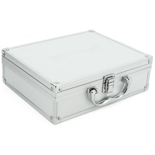 Aluminium Koffer Silber Box mit Schaumstoffeinlage 560012