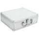 ECI Alu Koffer Silber (LxBxH) 26x21x8 cm Box mit Schaumstoffeinlage 560012