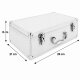 ECI Alu Koffer Silber (LxBxH) 26x21x8 cm Box mit Schaumstoffeinlage 560012